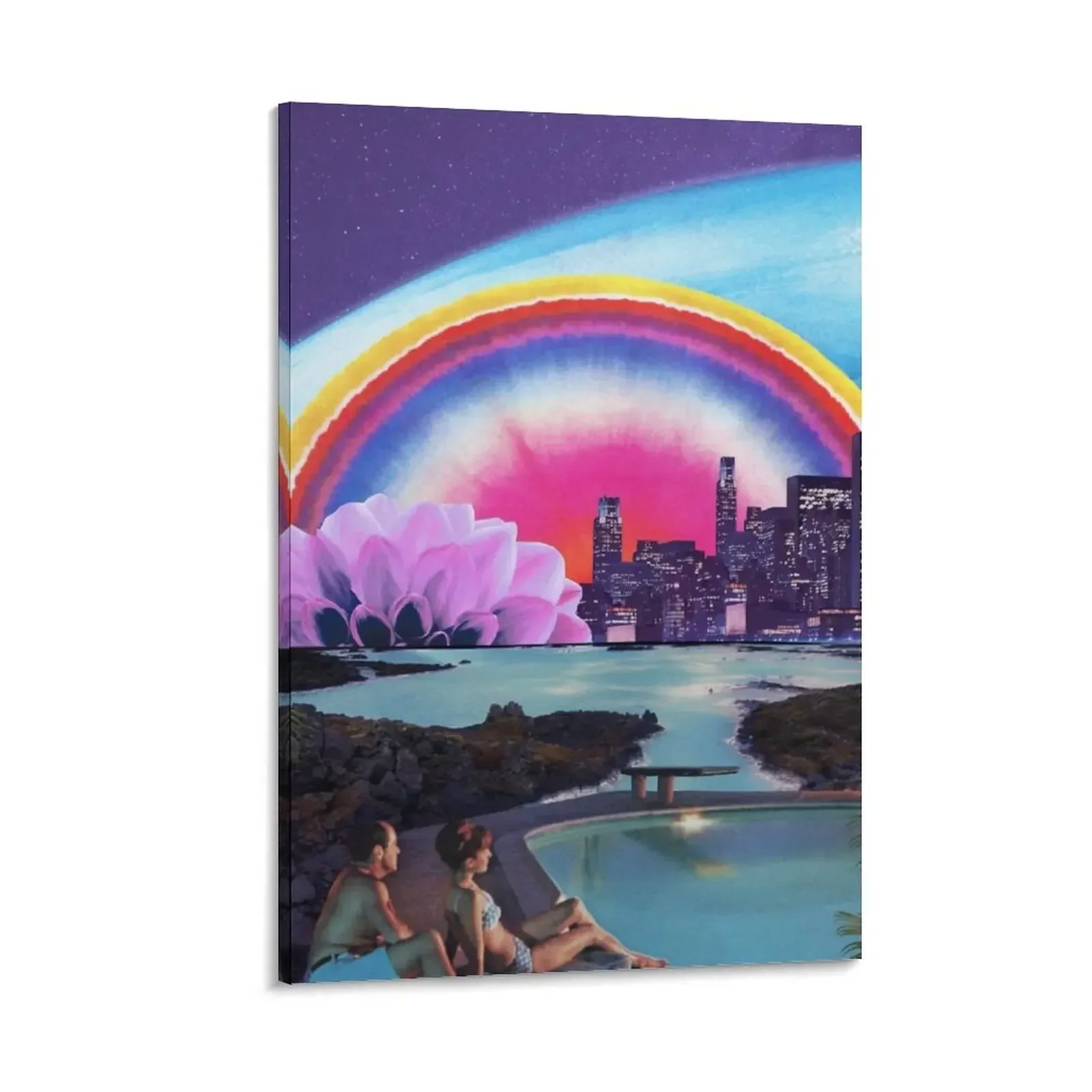 

Valley Nights Canvas Painting vintage home decor decorative wall poster room decor accessories for home decor