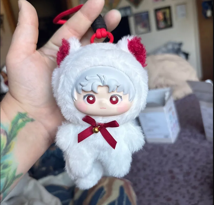 

In Stock Genuine Deepspace Love And Deep Space Qin Che Qi Yu Blind Box Toy Decoration Backpack Pendant Christmas Holiday Gift