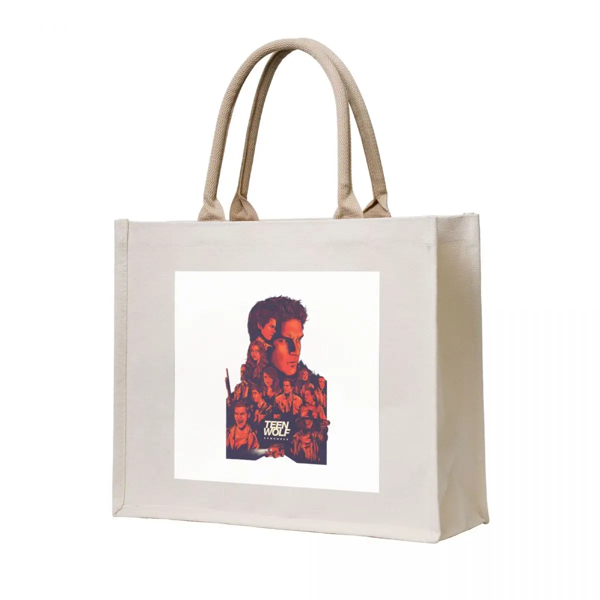 

Teen Wolf Poster Collection Tote Bag bags luxury women hand bag ladies Canvas bag for women female