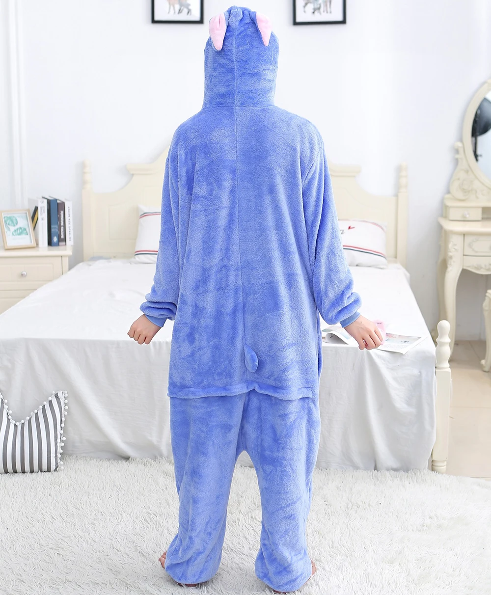 Winter Flannel Warm Pajamas Set For Women Men Onepiece Pajamas Suit Kigurumi Animal Onesies Halloween Christmas Cosplay Costumes