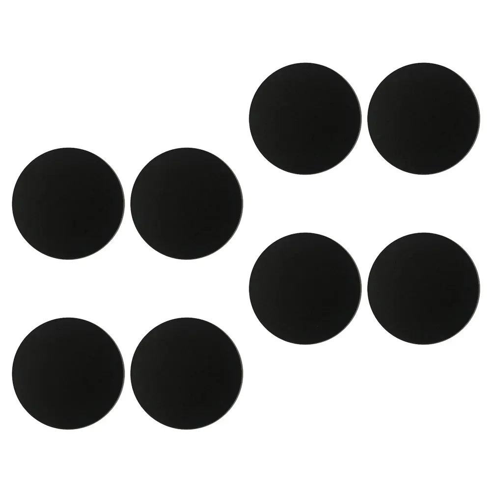 

8 Pcs Drawing Board Cardboard Round Dotting Pads Other Supplies Tools for Painting Mandalas Black