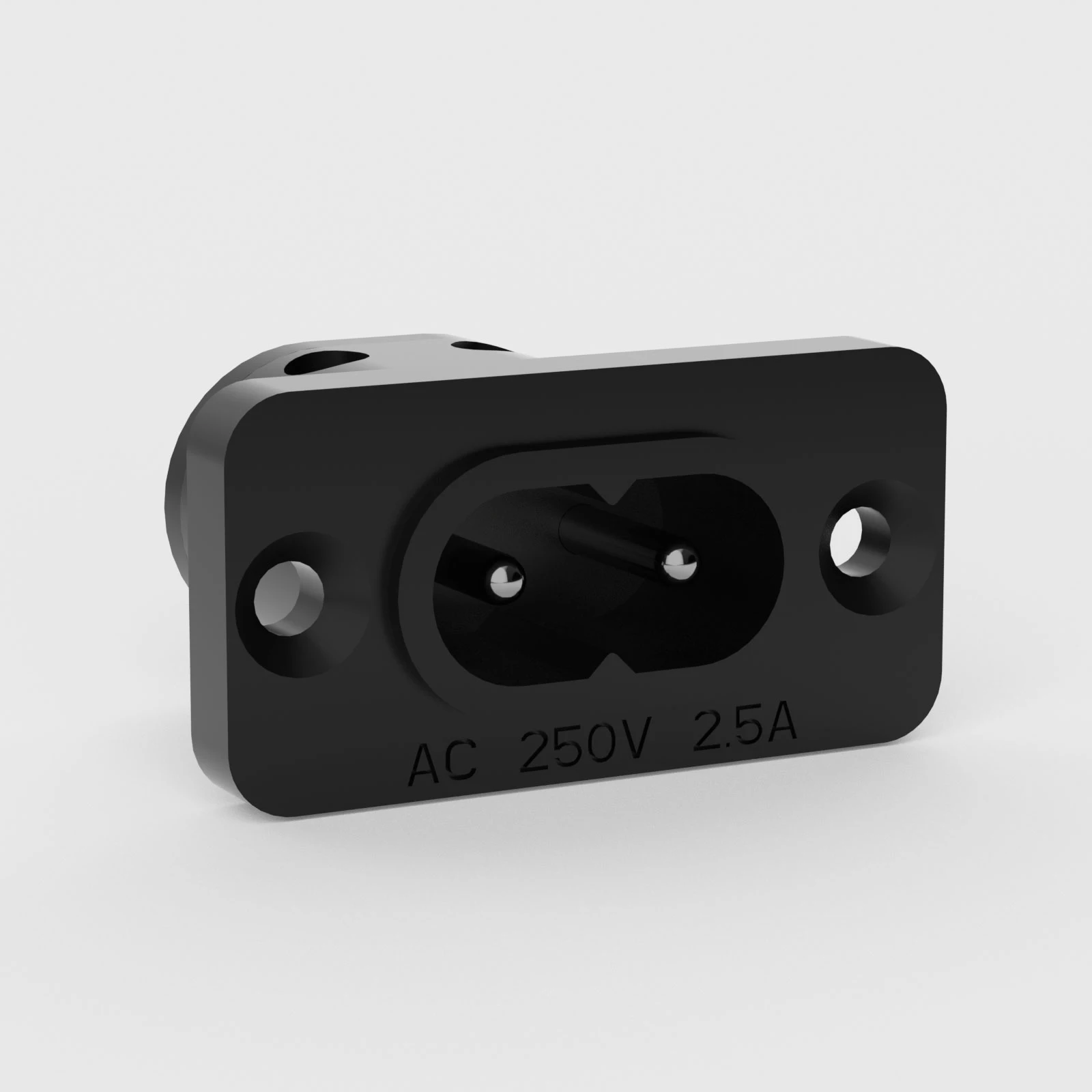 Monosaudio IB73 C8 Stecker, C7 Buchse, Stromanschluss, AC-Stromeingang, Steckverbinder mit 8-förmigen Buchsen – Detail 7