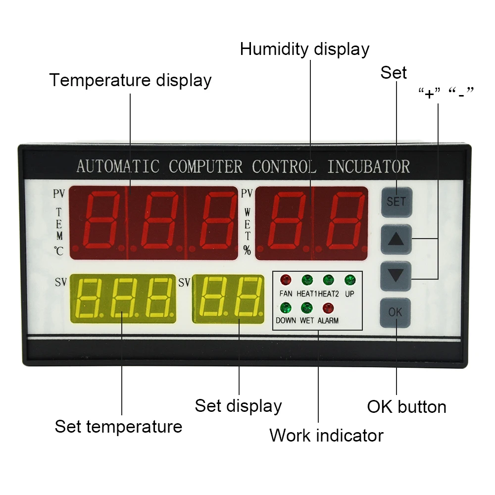 XM-18  Wholesale Chicken Duck Goose Incubator Controller Incubator Parts  Multifunctional Automatic Incubator Controller AC