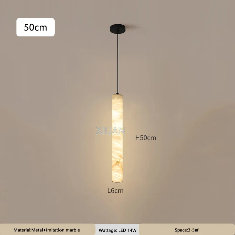 Moderne Imitatie Marmeren Hanglampen 30 Cm 40 Cm 50 Cm Eetkamer Woonkamer Slaapkamer Hanglamp Entree Bar hangende Lichten