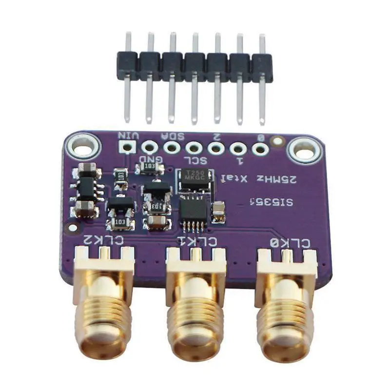 Si5351A I2C 25Mhz Clock Generator Breakout Board 8Khz To 160Mhz For D9I2