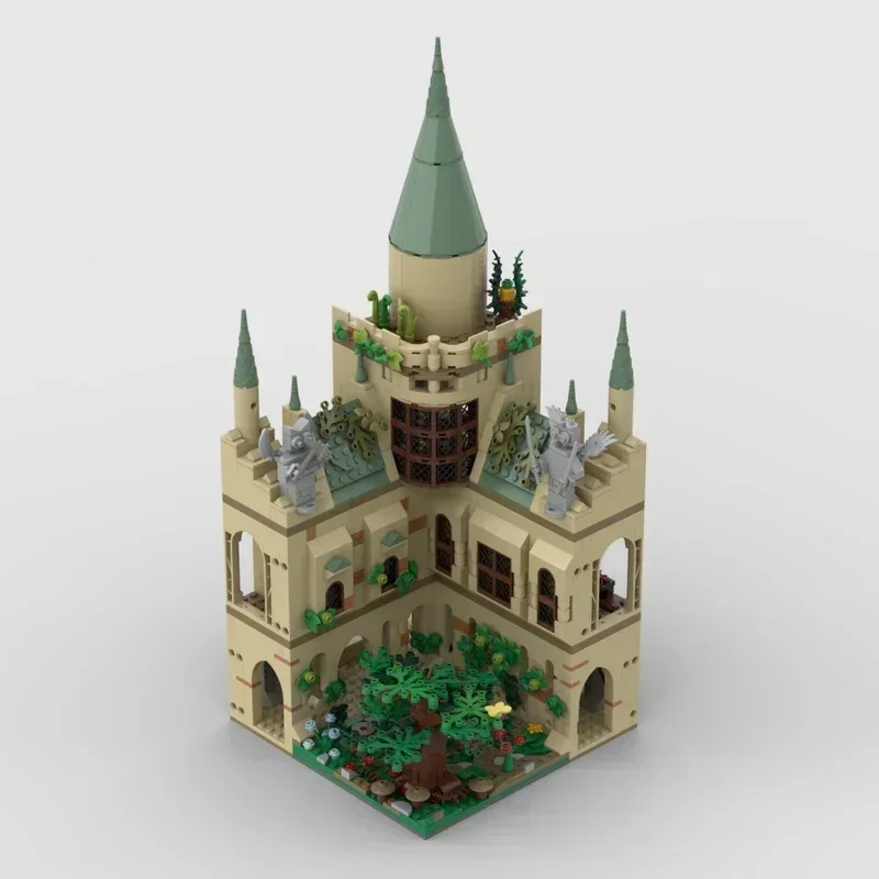 Magical Movie Street View Model MOC Building Bricks Castle College Modular Technology Gifts Holiday Assemble Children Toys Suit