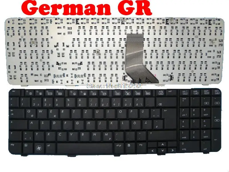 Laptop Keyboard For HP CQ71 G71 TW/Arabia AR/German GR/US 517627-AB1 532809-AB1 517627-001 532809-001 517627-171 517627-041