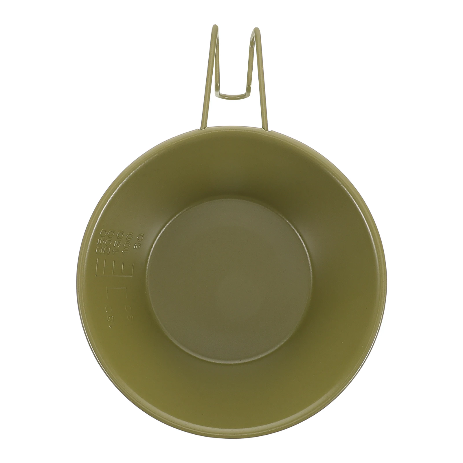 

250Ml Camping Stainless Steel Soup Noodle Bowl Outdoor Portable Cookware Lightweight Wear Resistant Nonstick Easy Clean Compact