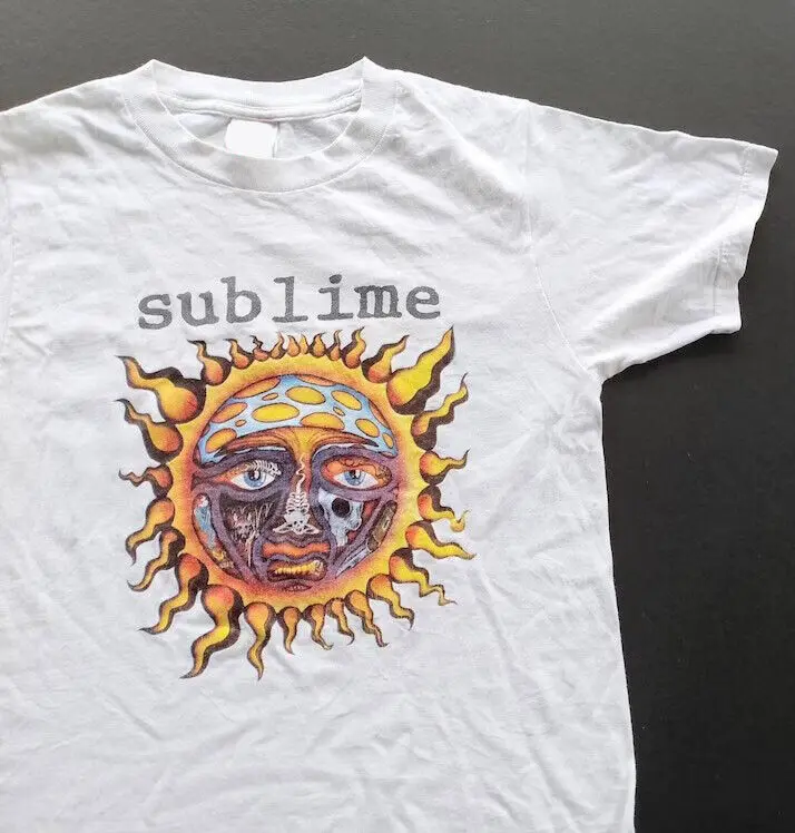 90'S Sublime Band T Shirt Skunk Recordsm Reprinted 2 Sided Te5973