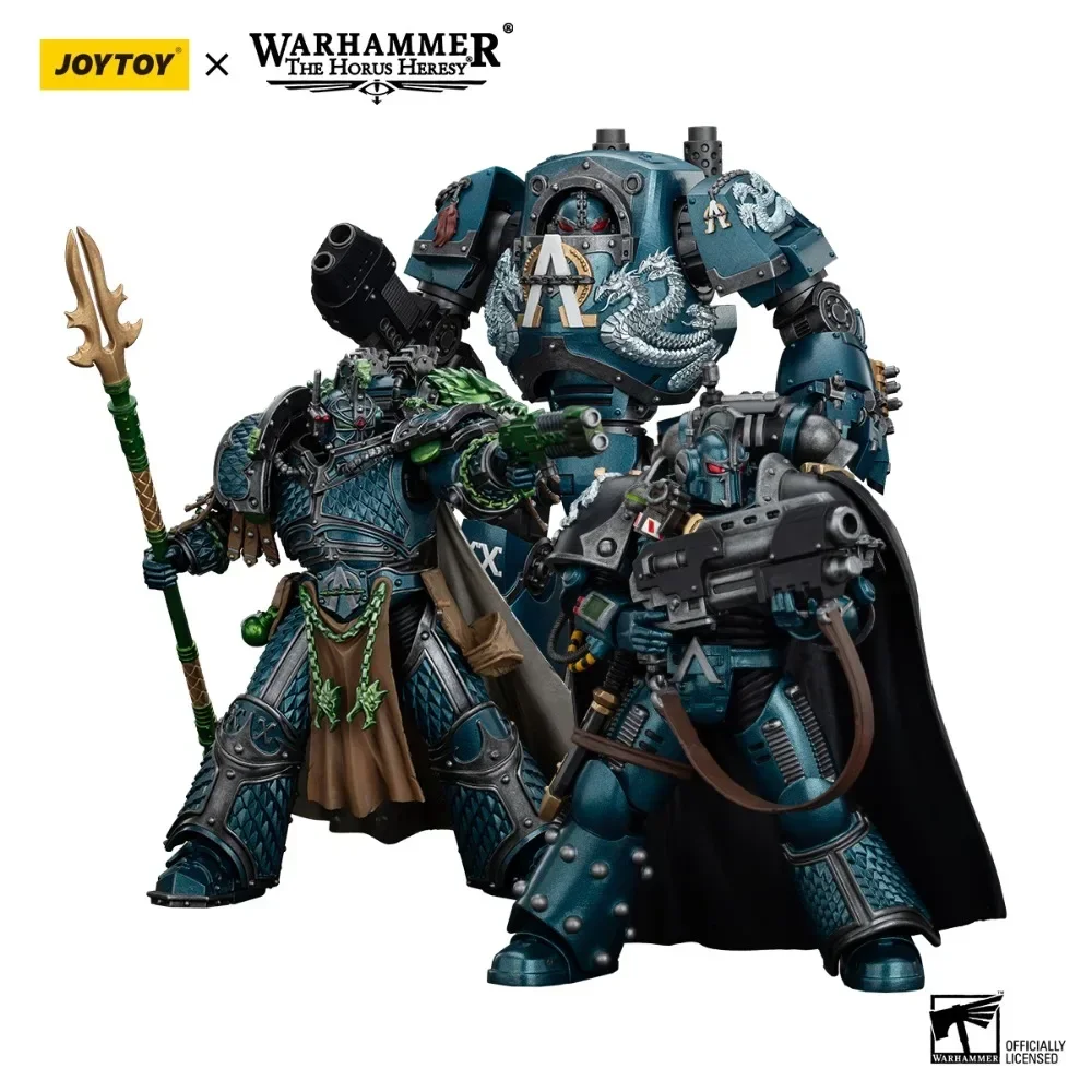 [Pre-Sale] JOYTOY Warhammer The Horus Heresy Alpha Legion Alpharius Contemptor Action Anime Figure Joint Movable Model Gifts