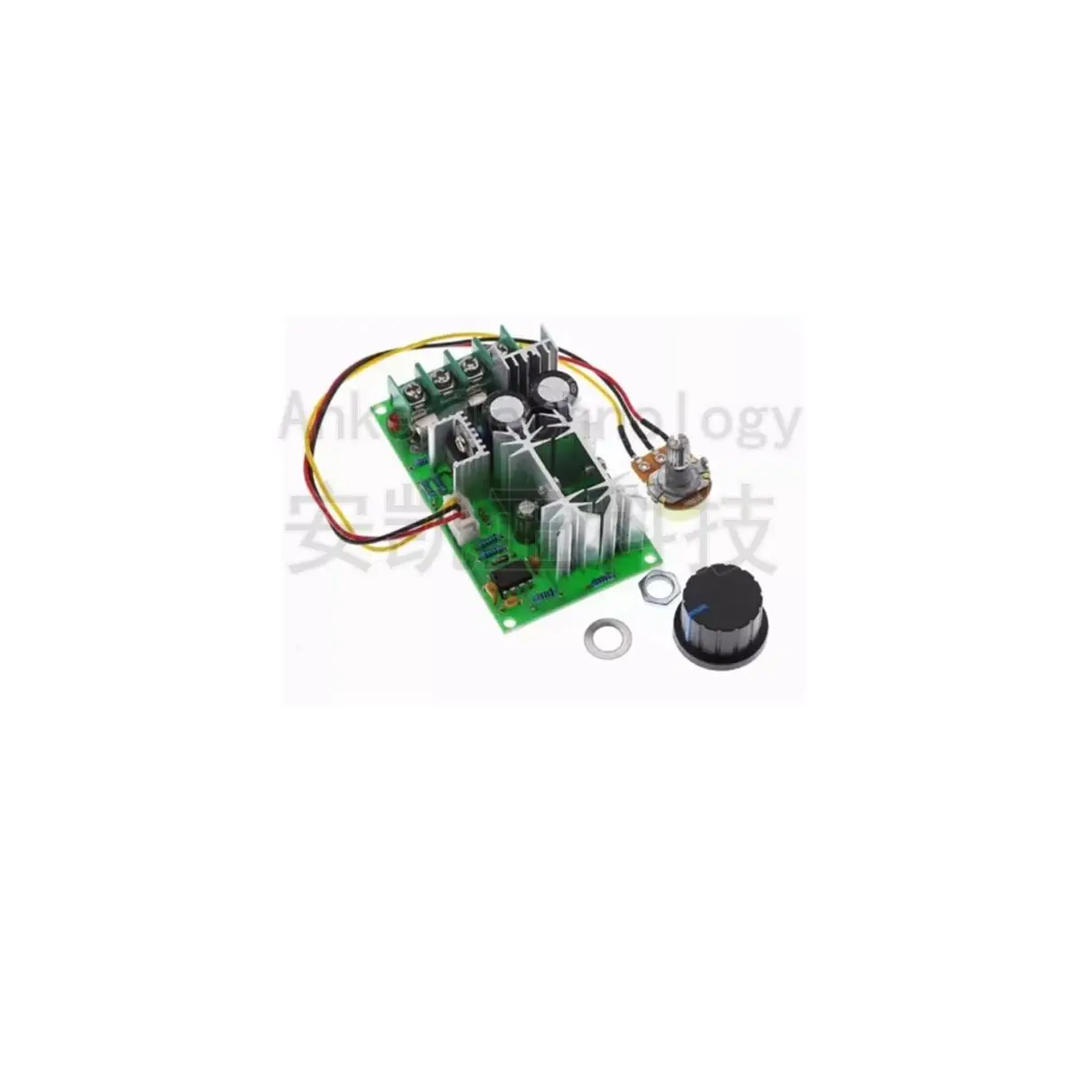 DC motor speed controller 12V24V36V48V high-power drive module PWM controller 20A current regulator