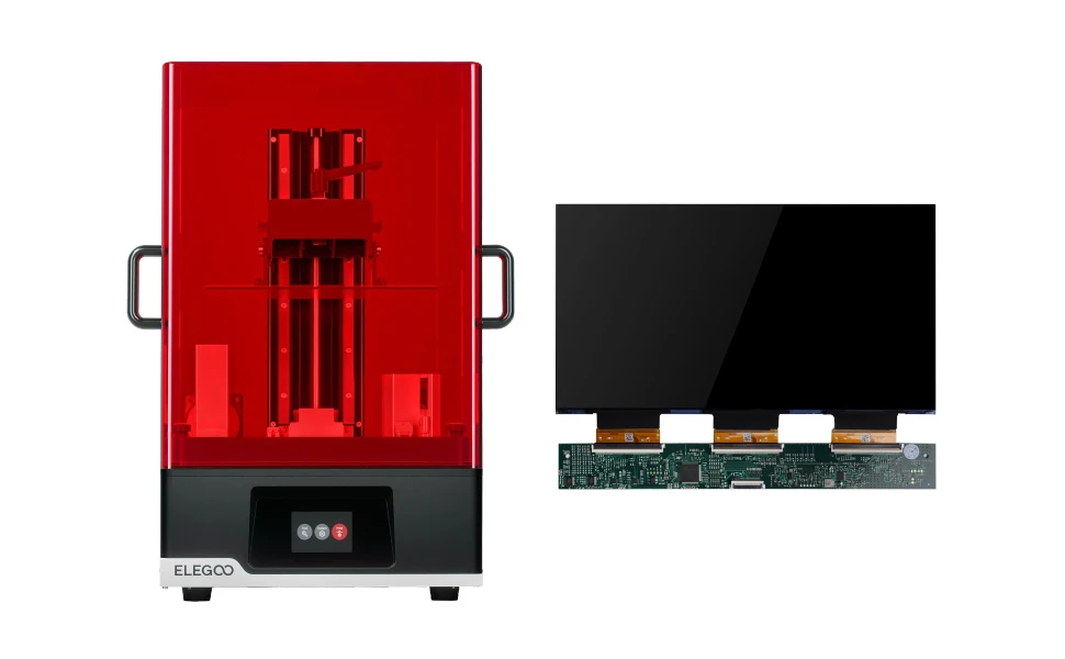 Elegoo Jupiter SE 12.8 inch 6K Monochrome Original LCD Screen Replacement 3D Printer Part