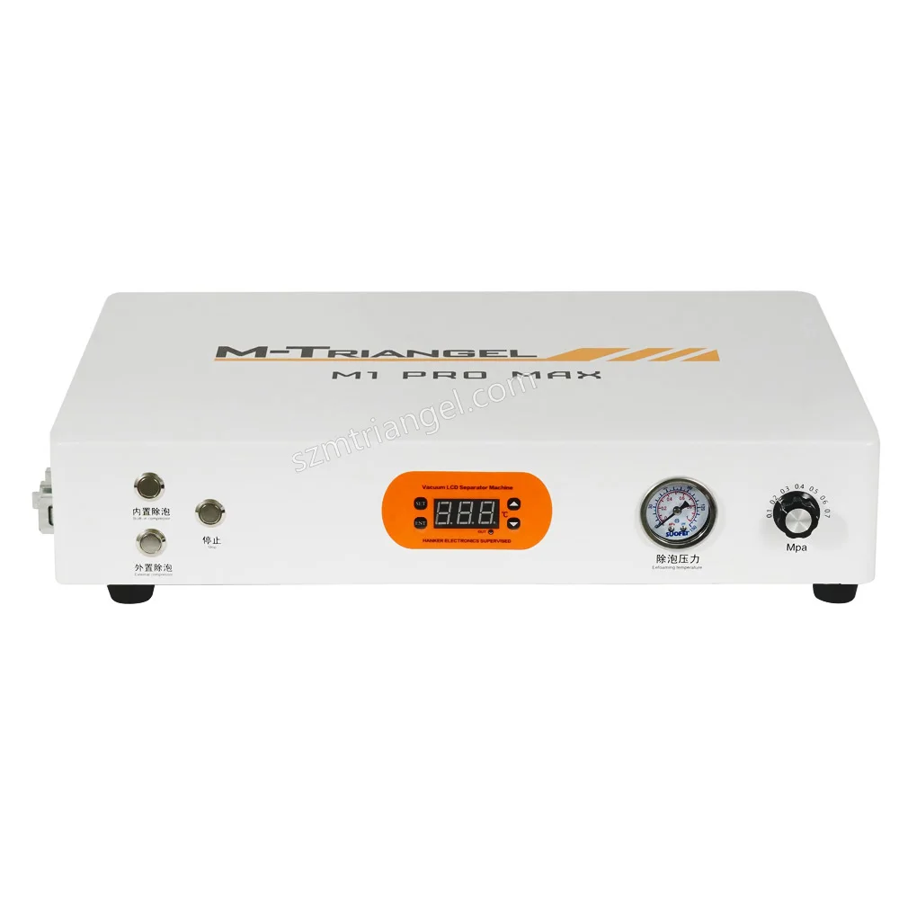 M-Triangel M1 Pro Max 14 Inches Adjustable Pressure Built-in Compressor Autoclave Bubble Remover for Phone Tablet LCD Repair