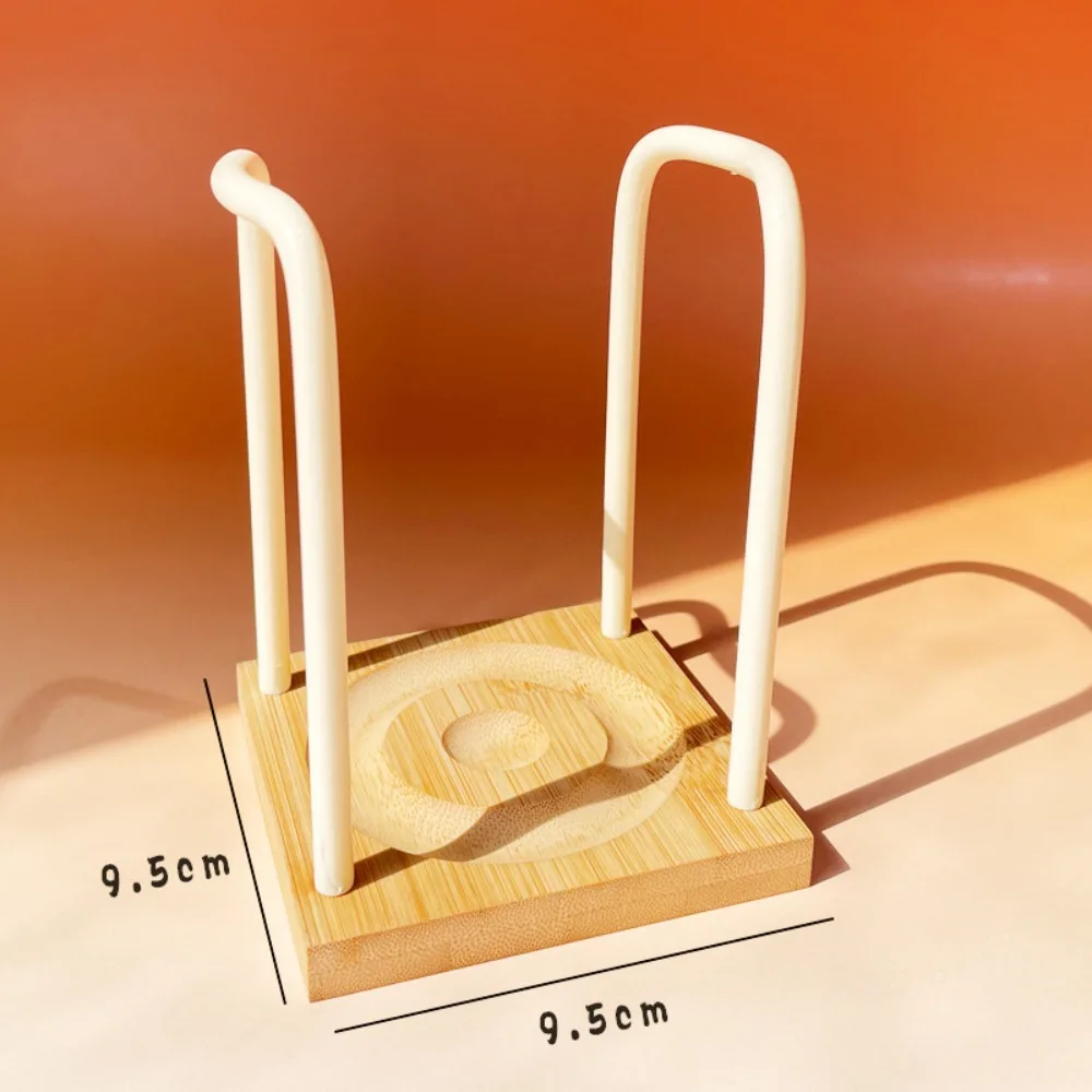 Rack Shelf Disposable Paper Cup Holder Home Organizer Acrylic Water Tea Cups Dispenser with Longer Stick Luxury