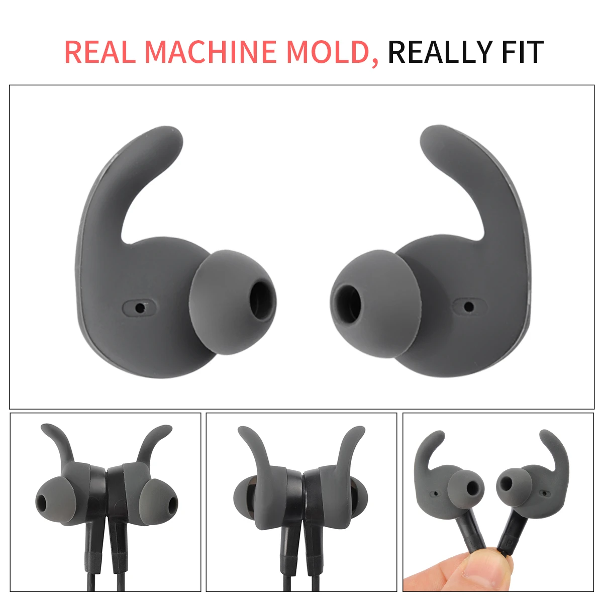 3Pairs Silicone Ear Hook for HUAWEI XSport Earbuds Earhook Sport Anti-drop Eartips Honor AM61 Bluetooth Headphone Ear Tips