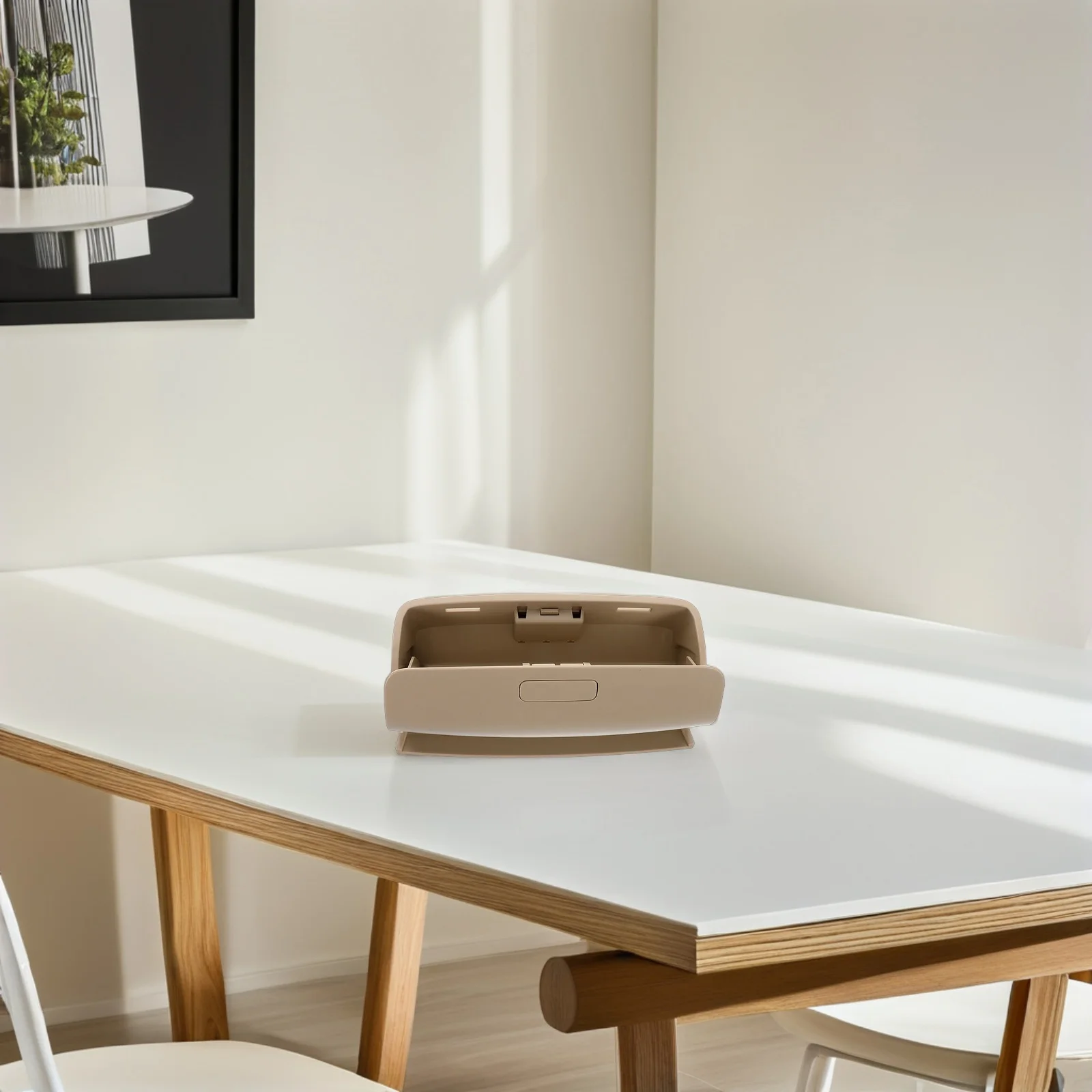 حامل نظارات شمسية للسيارة بسعة كبيرة، حافظة نظارات واقية للسيارة سريعة التركيب، متوافقة مع تخزين النظارات الشمسية #4