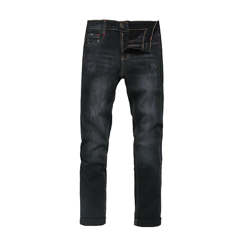 

Big Size Blue Jeans Men 44 46 48 Black Blue Extra Large Oversize Mens Elastic Stretch Denim Trousers Male Jean Brand Pants,7718