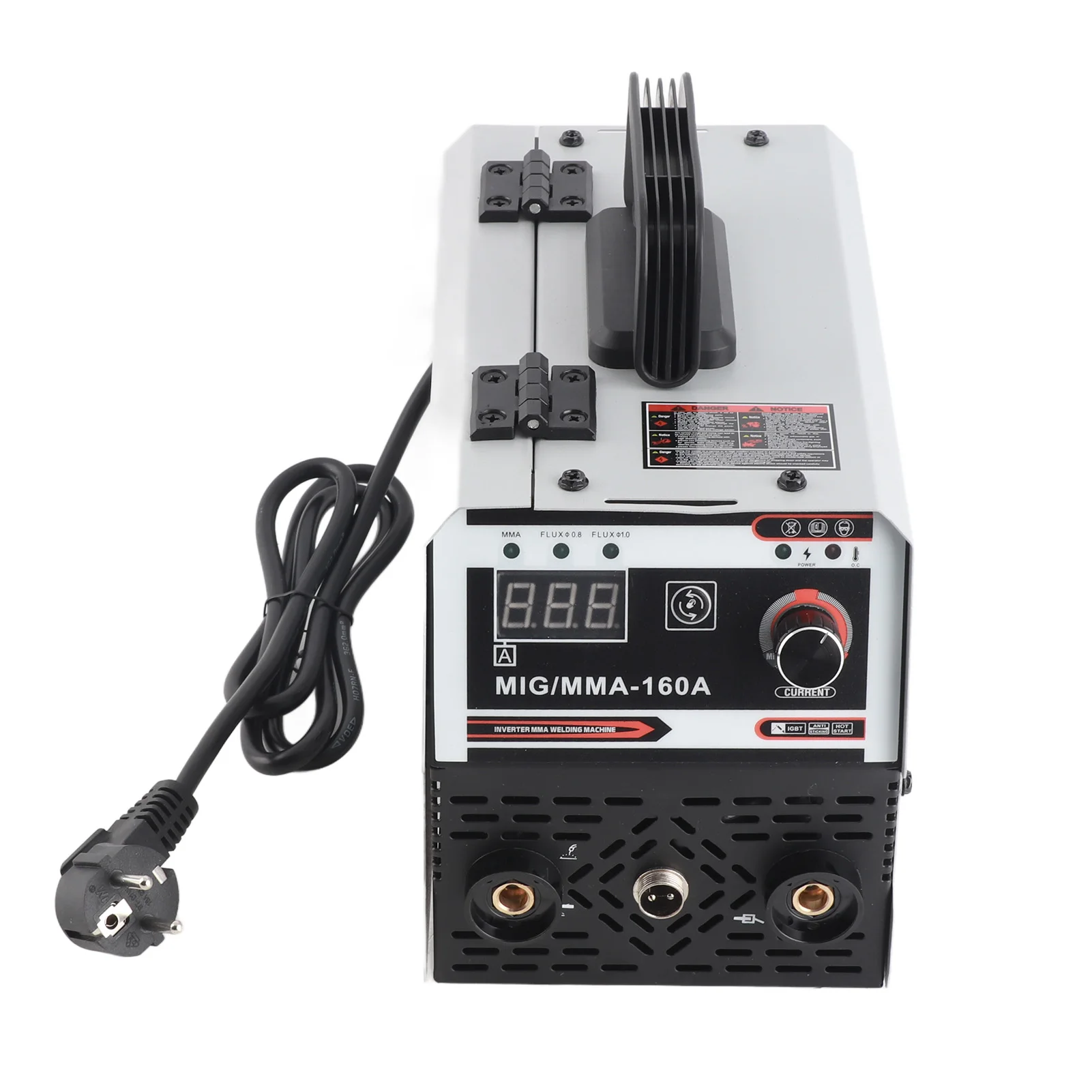 MIG MMA Welders Carbon Dioxide Gases-Shielded and Manual Welding Multipurpose IGBT Direct Current Inverter Welders Built-In