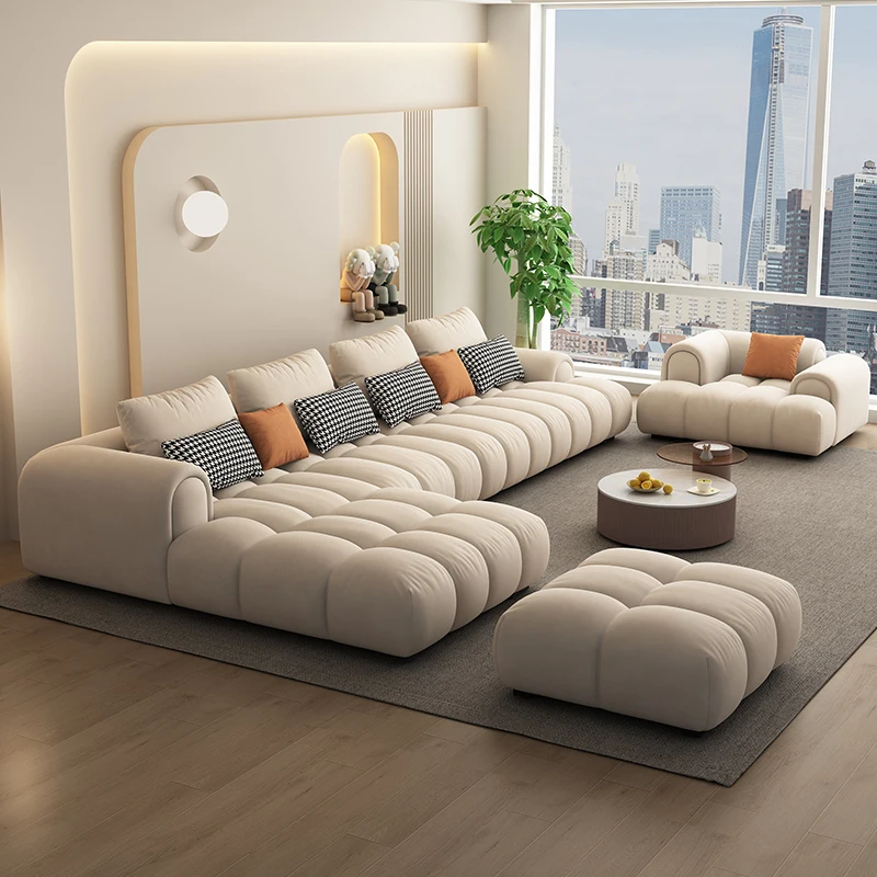 

Leisure Nordic Sofa Modern Light Luxury High Quality Aesthetics Salon Living Room Sofas Romantic Trendy Muebles Hotel Furniture