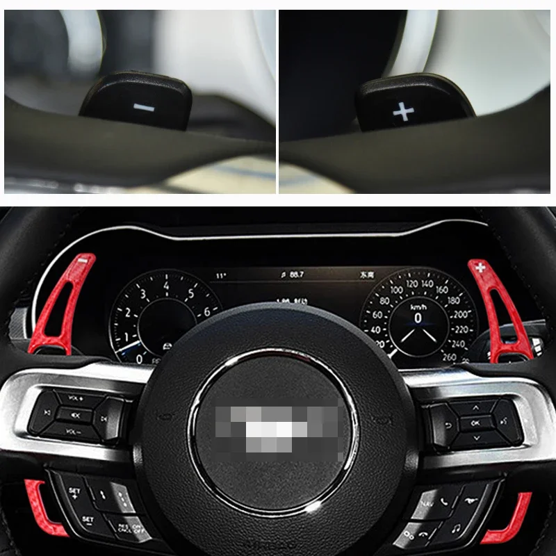 For Ford Mustang 2015 2016 2017 2018 2019 Car Steering Wheel Shift Paddles Extension Shifters DSG