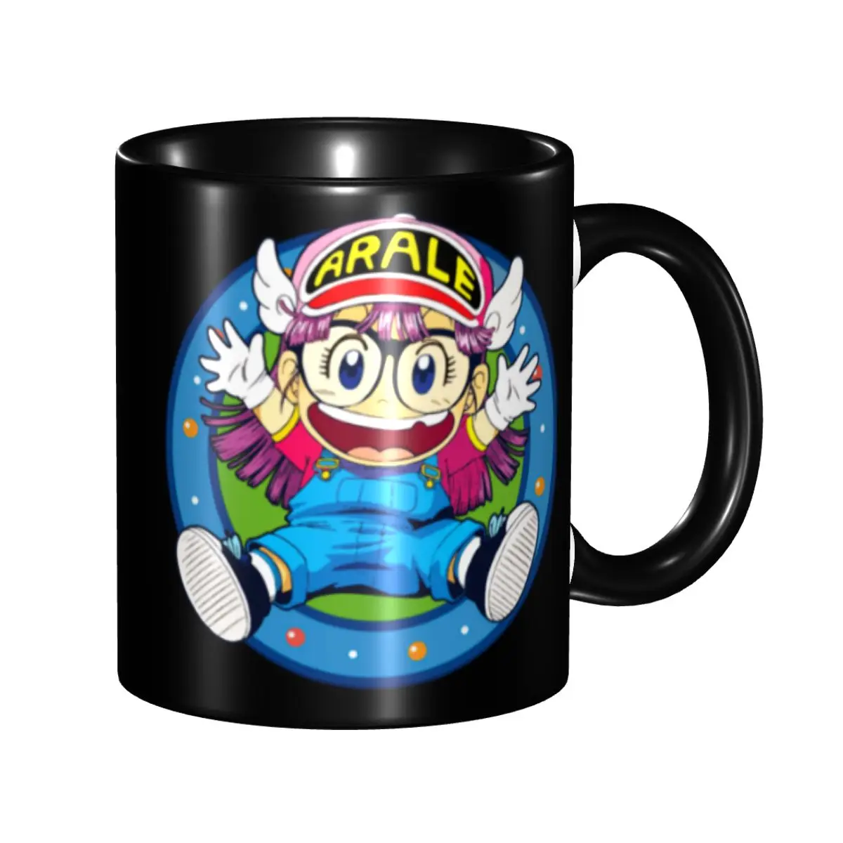 

DIY Arale Norimakis Japanese Dr Slump Ceramic Mugs Custom Coffee Cup Creative Present
