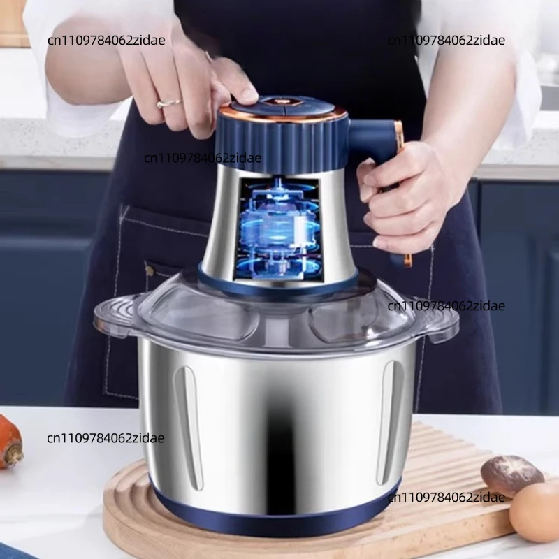 For 110V Voltage Small Meat Grinder Household Appliance with Multiple Functions for Food Preparation and Mixing