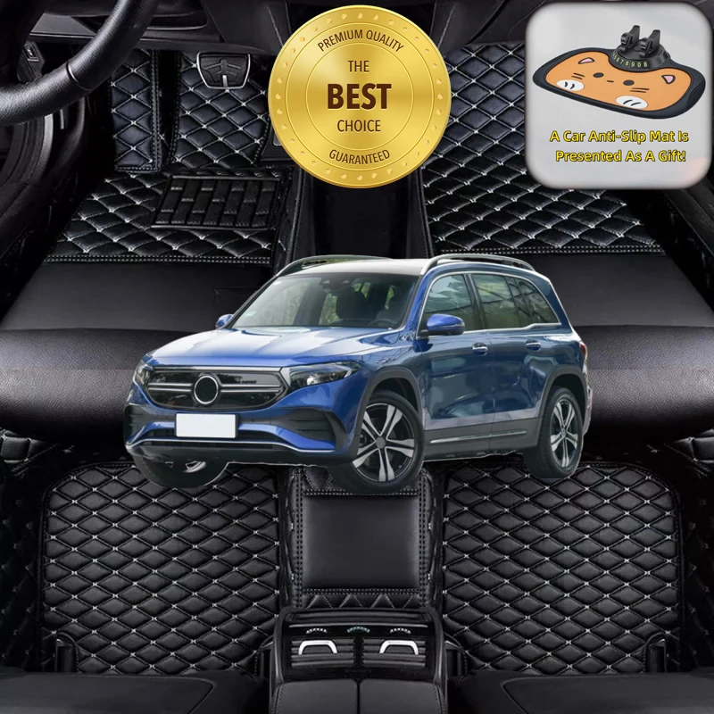Tapis de sol de voiture adapté à Mercedes-Benz EQB Electric SUV 2021 – 2023, accessoires de voiture, tapis automobile, conduite à gauche/droite