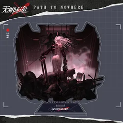 Path to Nowhere Acrylic Stand Model Anime Figures Zoya Hamel Demolia Demon Hella Cosplay Model Plate Desk Decor Props Sign Gifts