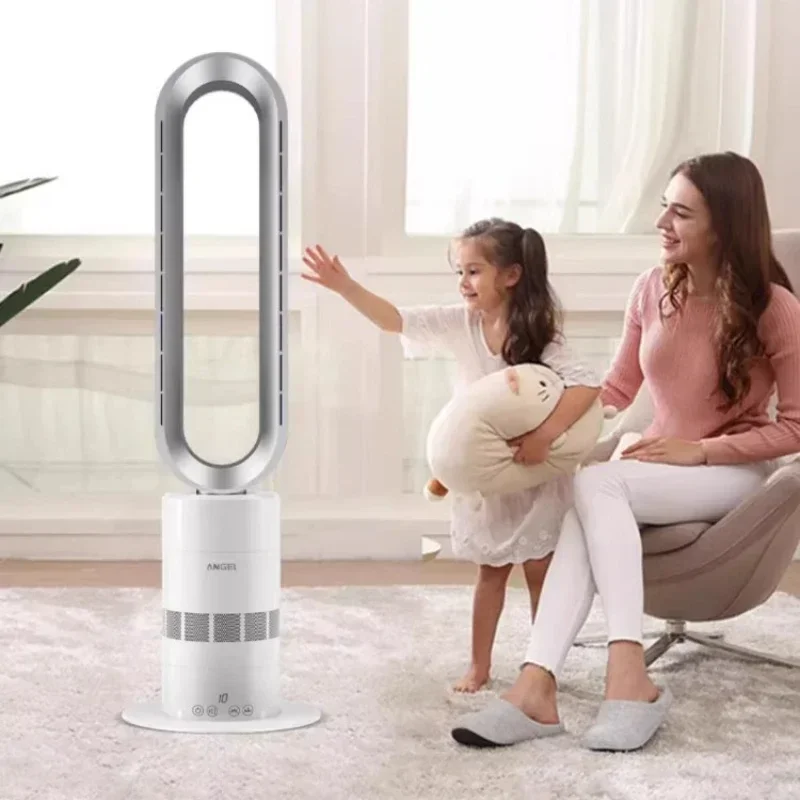 

NewBladeless Fan For Cooling And Heating, Household Floor-standing, Energy-saving, Quiet, Powerful Shaking Head