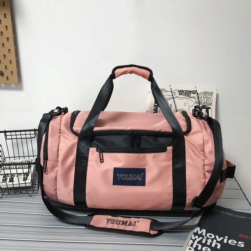 Gym Sports Bag for Women Travel Fitness Shoes Luggage Gym Accessory Men Trekking Army Waterproof Tote Handbags Shoulder Bag