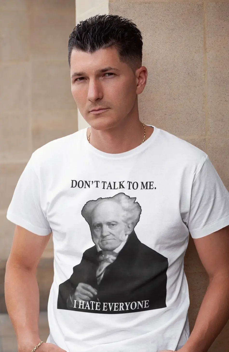 Don't Talk to Me T-shirt I Hate Everyone Tee Arthur