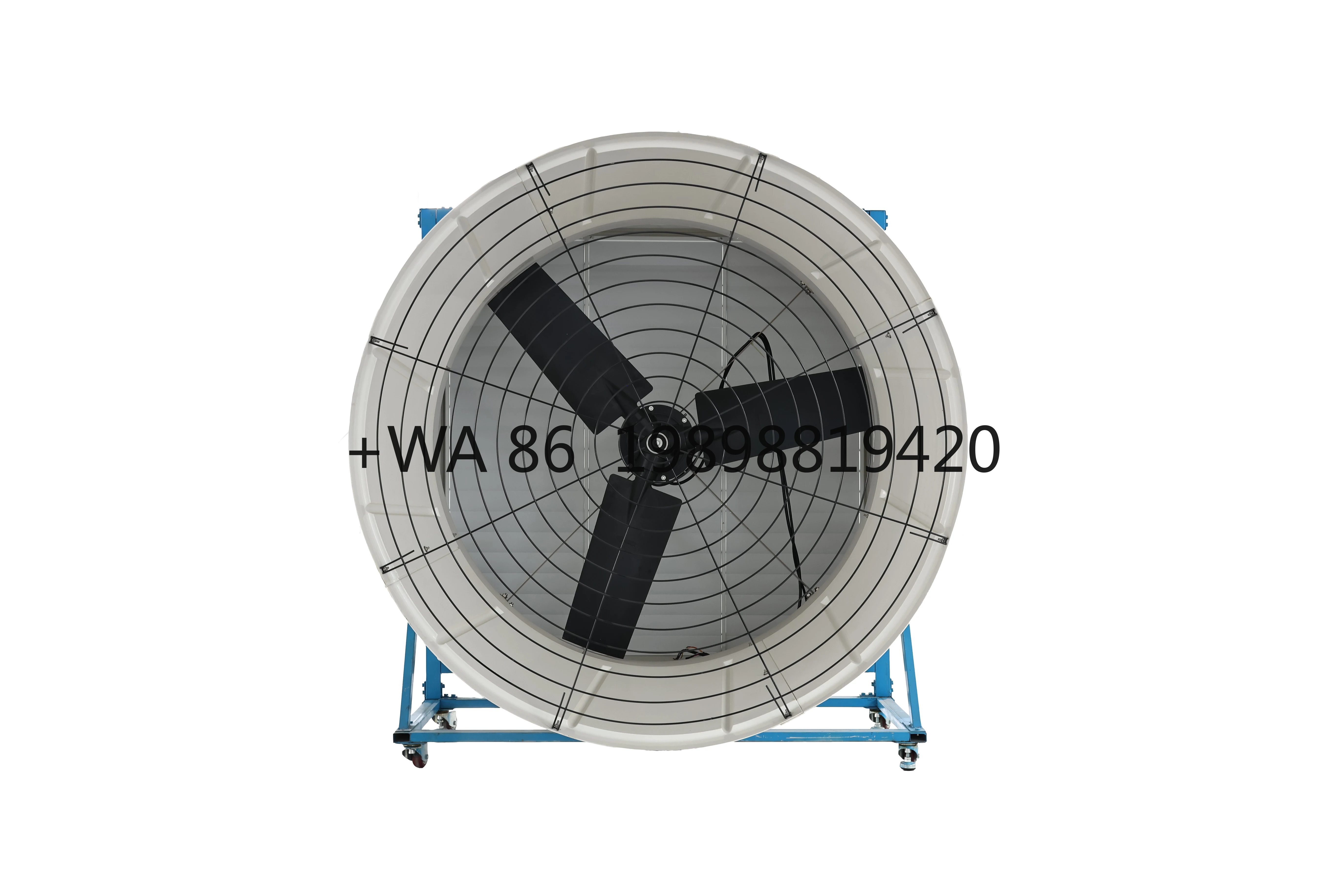 Gemaakt van roestvrij staal en aluminium, met elektronische bedieningsmotoren Fabrieksgroothandel in glasvezelconische ventilatoren