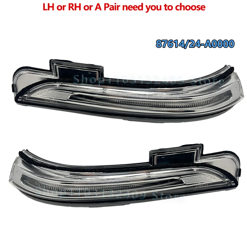 

For HYUNDAI CRETA/iX25 Side Mirror Repeater Indicator Lamp 2015 2016 2017 2018 2019 2020#87614/24-A0000 Mirror Light Turn Signal