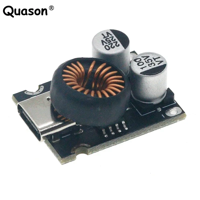 Módulo de carga rápida multiprotocolo DC12-30V mini 65W compatible con protocolo de salida PD2.0/PD3.1PPS interfaz tipo C