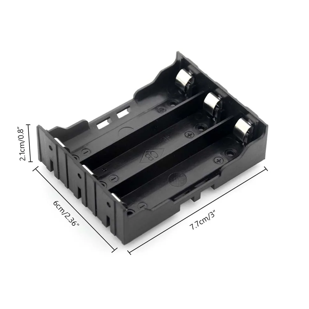 for 18650 Battery 1 2 3 4 Slot 1X 2X 3X 4X Storage Box Battery Holder Batteries Container Battery Box Battery Storage Boxes