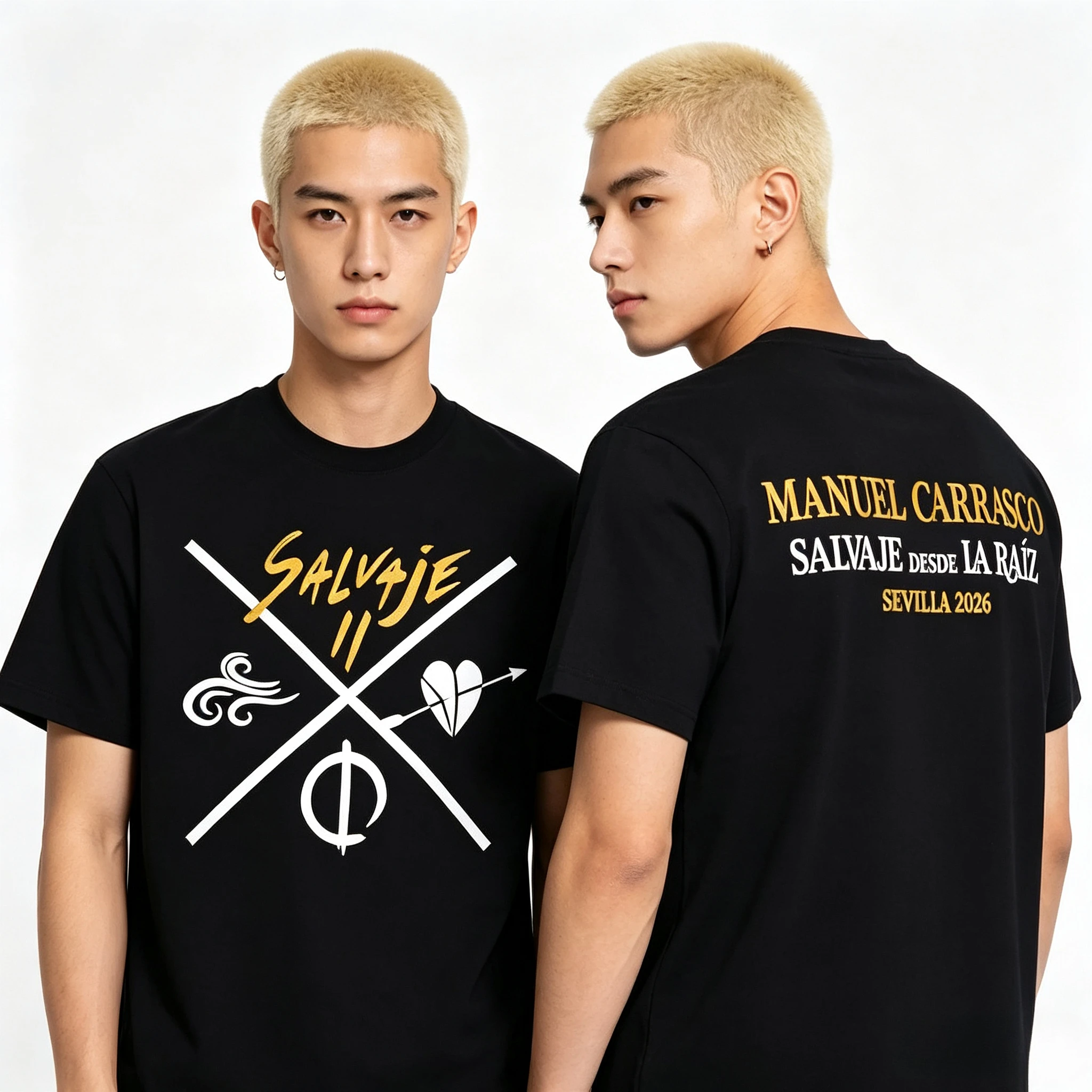 Summer Hot Sale Manuel Carrasco Salvaje Desde Ia Raiz Sevilla 2026 T-Shirt Y2K Unisex Harajuku Fashion Hip Hop Punk t Shirts