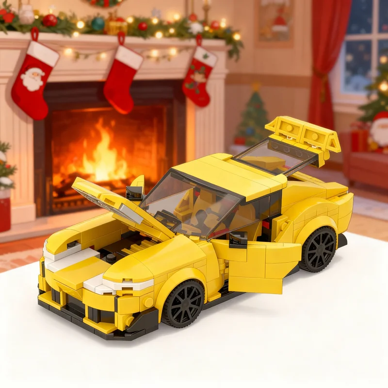 

373pcs MOC ULTIMATE Toyota GR Supra City Champions Model Building Blocks Construction Toys Christmas Gifts Idea Education Brick