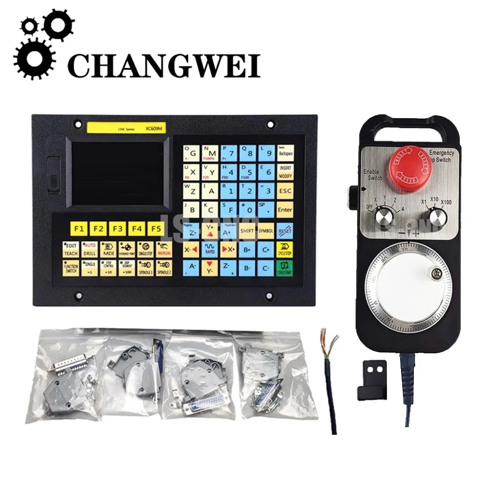 

Hot! Xc609m Off-line Controller Cnc Milling System 1/2/3/4/5/6 Axis Breakout Board Engraving Machine Control Combination