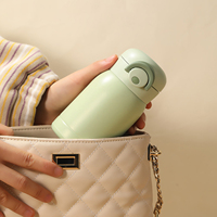 Mini Thermos Cup 200ml/350ml Pocket Cup Stainless Steel Portable Pocket Thermal Water Bottle Outdoor Camping Drinkware