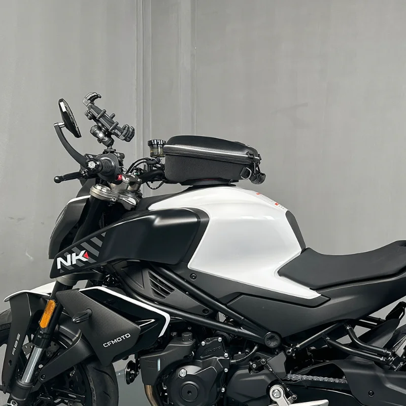 Bolsa de tanque de combustible para motocicleta CFMOTO 450SR 450NK 800NK, bolsas impermeables, bolsa de almacenamiento de equipaje, piezas de mochila de carreras Tanklock de 3,8l