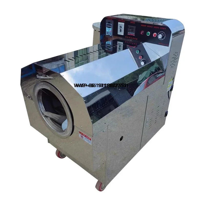 

Stainless Steel Coffee Nut Sesame Almond Walnut Hazelnut Ground Nuts Roasting Machine