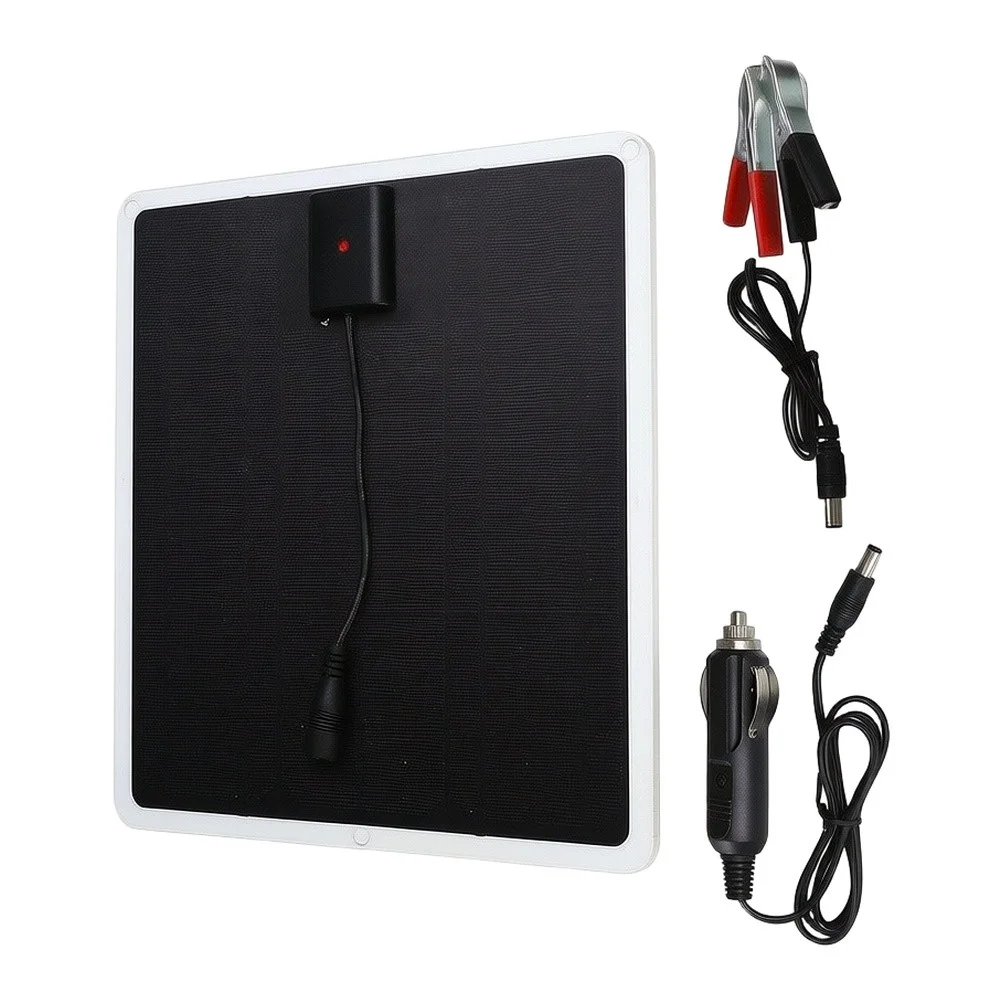 Monocrystalline 20W for Solar Panel for Car Yacht for rv Boat Portable for Power Charging 210mm x 175mm Compact Weatherproof