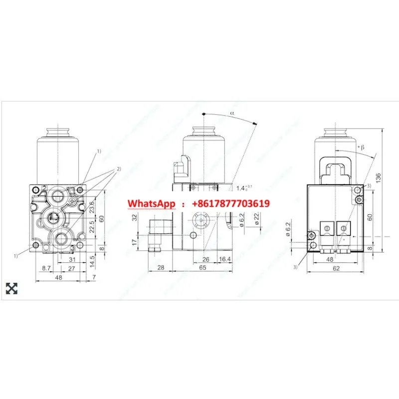 Suitable for aventics R414002294 pressure regulator