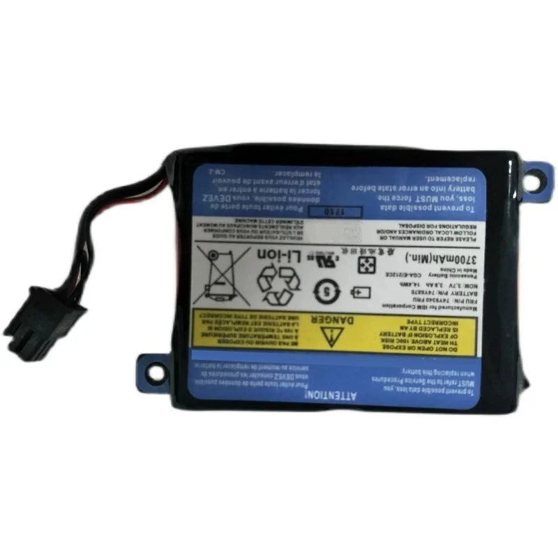 New 3.7V 3700mAh Rechargeable Cache Battery 74Y9340 74Y6870 for IBM P720 P740 Server RAID Array Card Replacement Battery