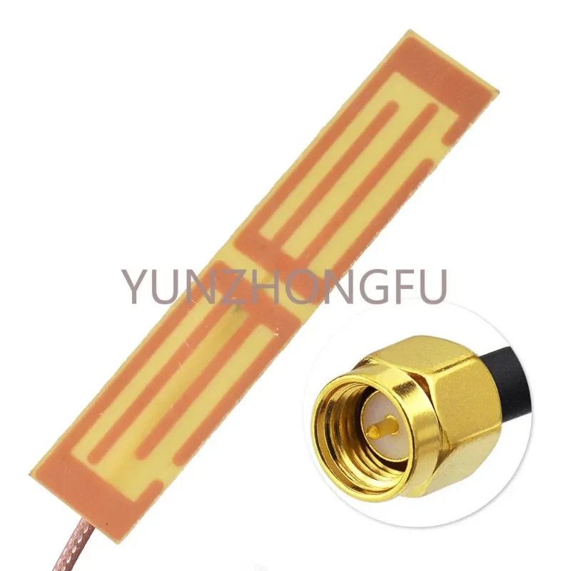 10PCS 700-2600MHz 3G 4G Internal Cellular Antenna SMA Male Embedded RFID PCB Antenna