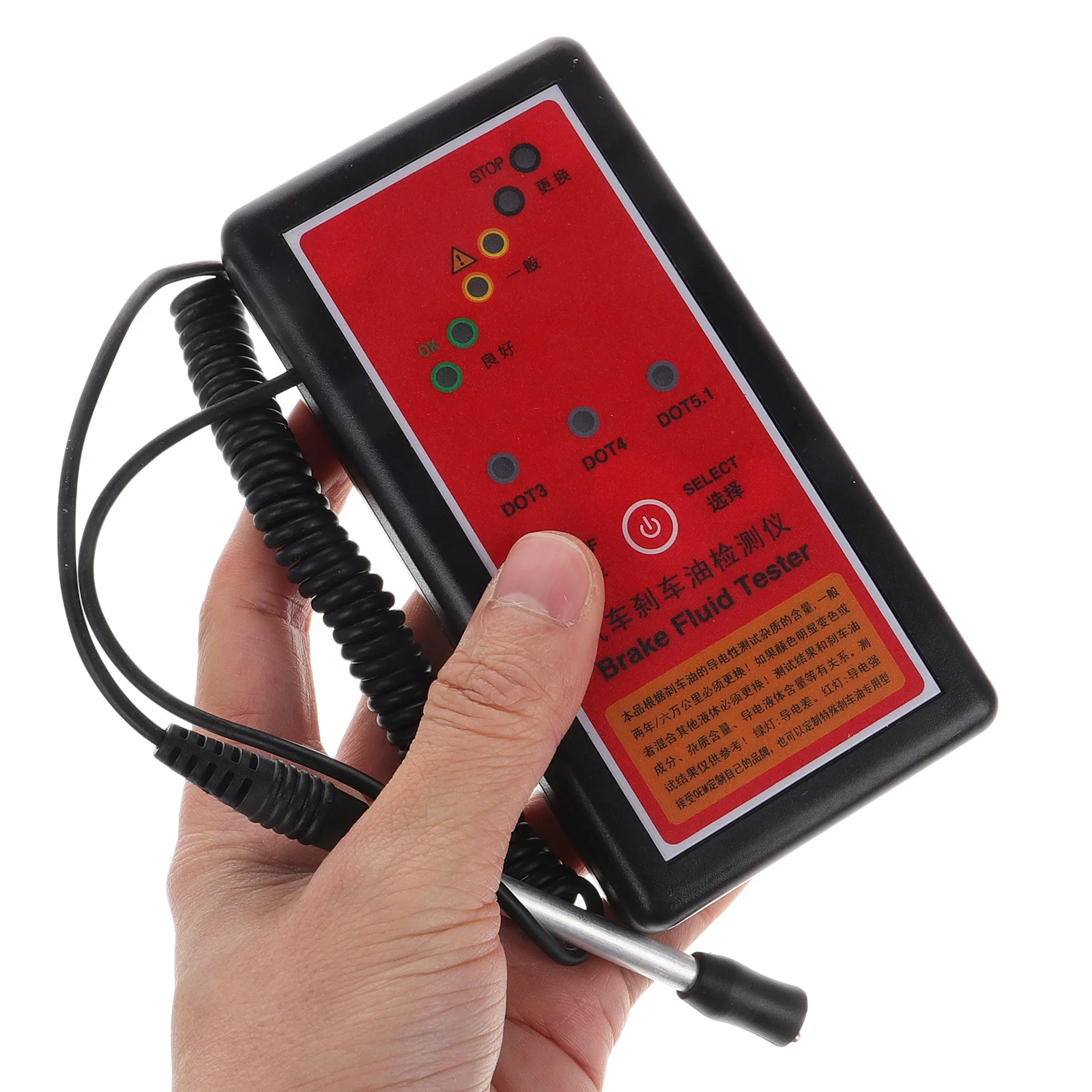 

Brake Oil Tester Fluid Pen Automotive Liquid Moisture Bleeding Tools Plastic Automobile