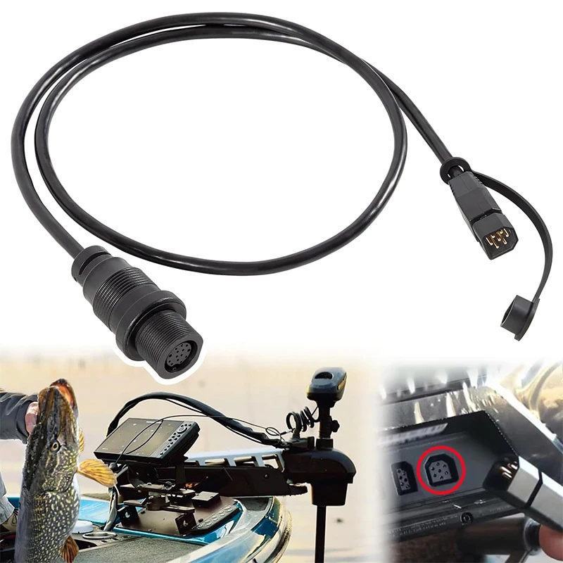 1852086 MKR-MDI-2 Sonar Adapter Cable for Hummingbird Helix-7 G3 G3N G4 G4N Fish Finder