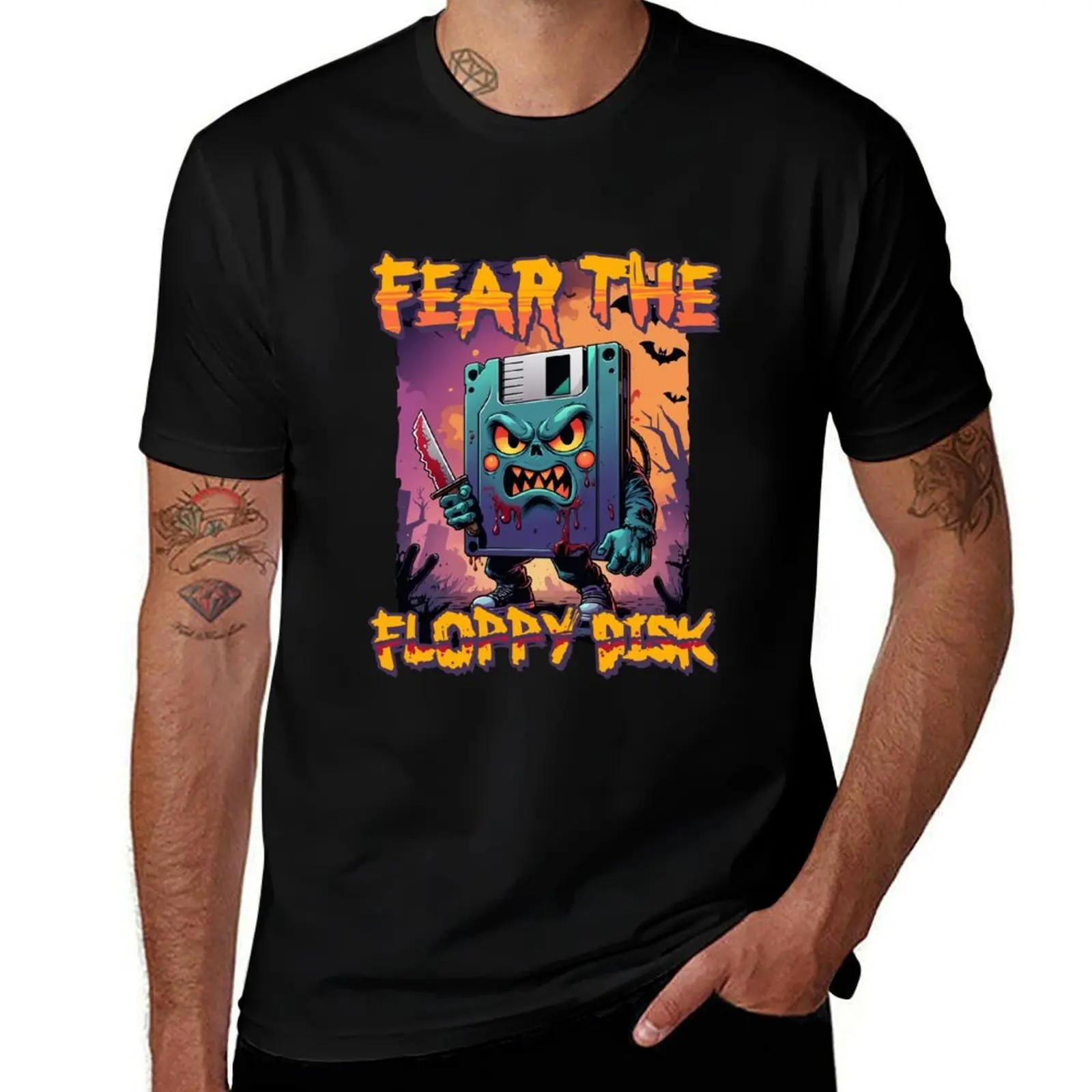 

Fear The Floppy Disk Penetration Tester T-Shirt oversized Anime t-shirt korean fashion mens t shirts casual stylish