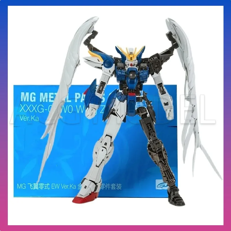 

Ew Accessories Mg 1/100 Metal Parts Set for Xxxg-00W0 Wing Zero Ew Ka Alloy Skeleton Sets Assembly Model Robot Kits