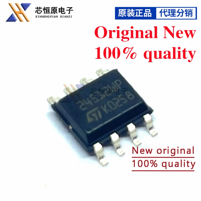 (10 adet) 100% yeni M24512-WMN6TP 24512WP sop-8 yonga seti